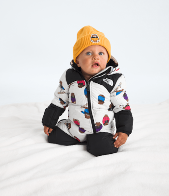 Baby 1996 Retro Nuptse One-Piece—Print
