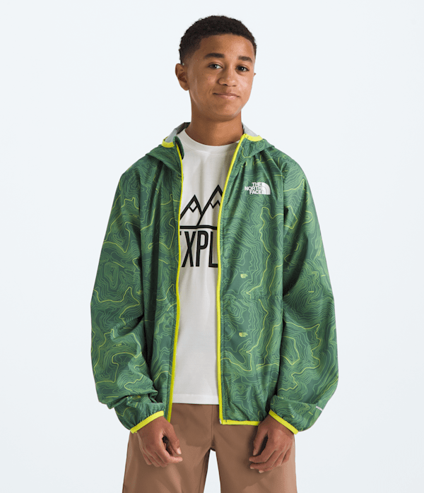 Duck Green Topo Print