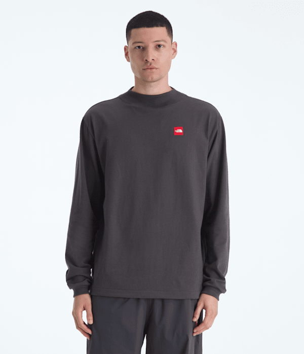 Men's Red Box Long-Sleeve Tee
