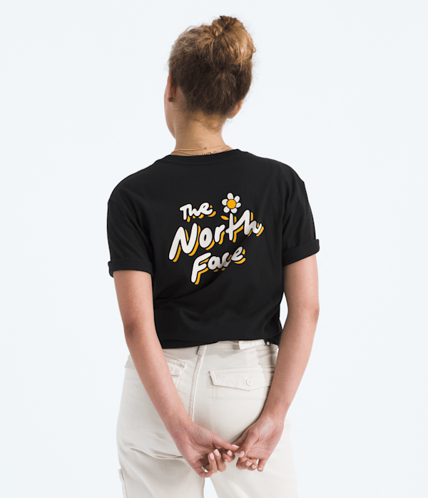 Women's Evolution Floral Cloud Short-Sleeve Tee—Graphic