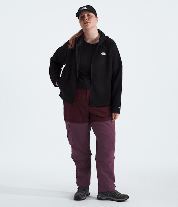 Women's Plus DOTKNIT⢠Thermal Full-Zip Hoodie - Image 2